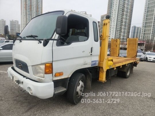 현대 츄레라 추레라 마이티 트럭 앞좌측면