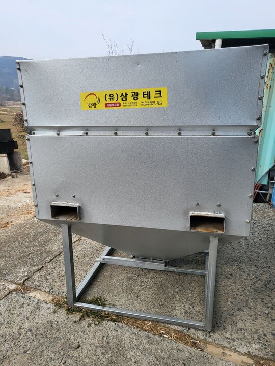 삼광테크 곡물탱크  곡물탱크  앞좌측면