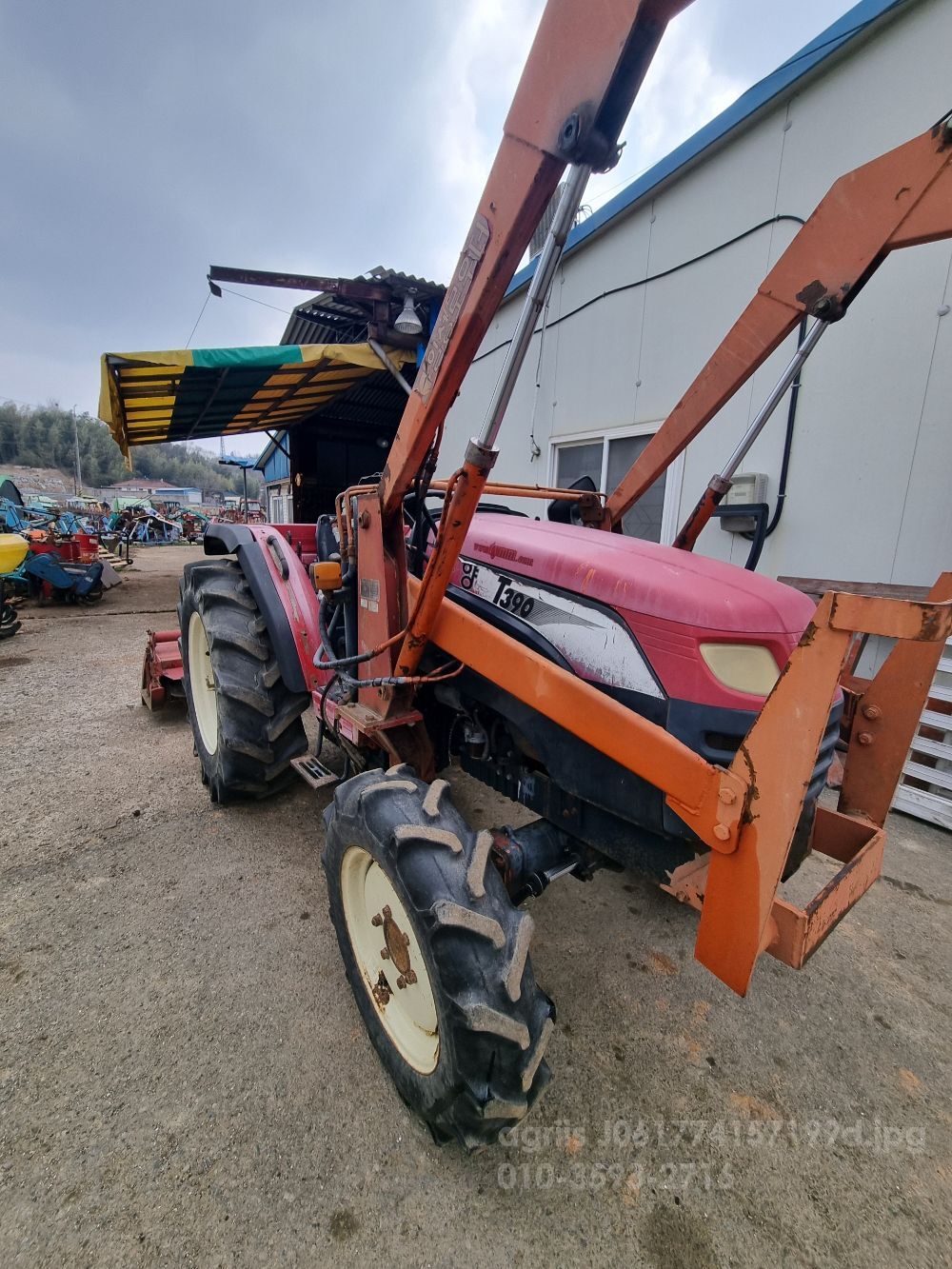 TYM Tractor T390 (39hp) 뒤우측면