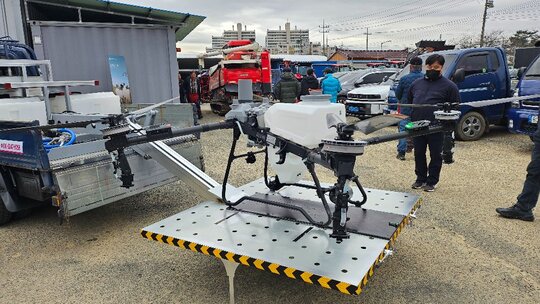  드론착륙장 A100  앞좌측면