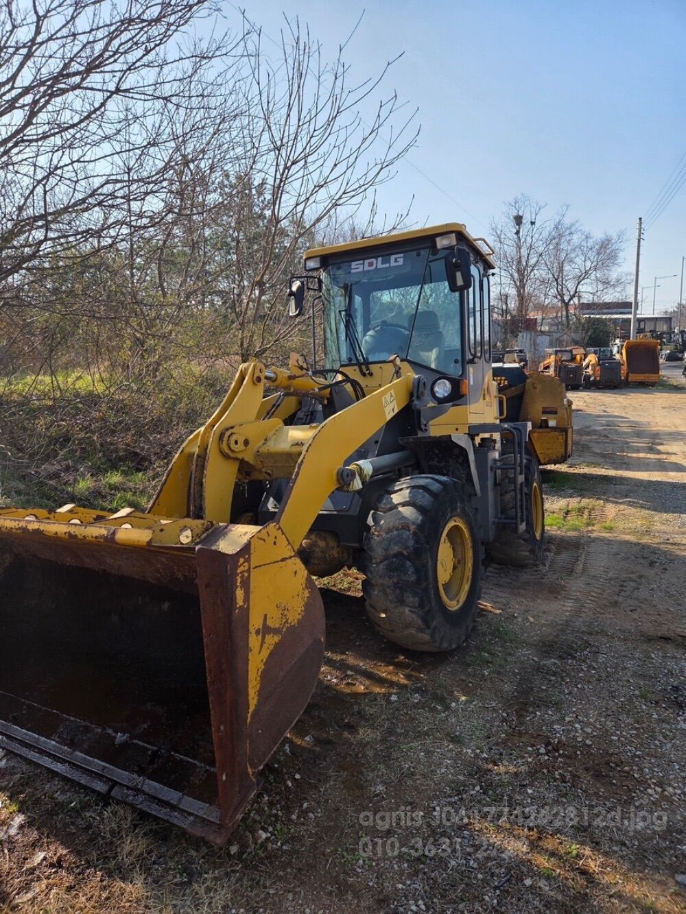  휠로더 LG918  뒤우측면