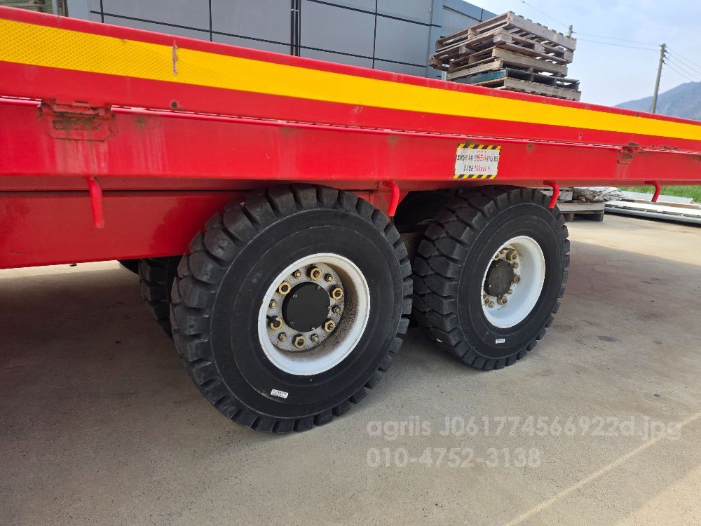 진성 트레일러 트레일러 뒤우측면