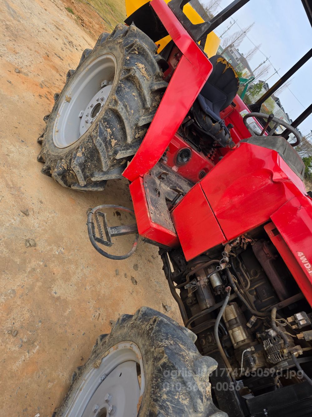 LS 트렉터  LT530  뒤우측면