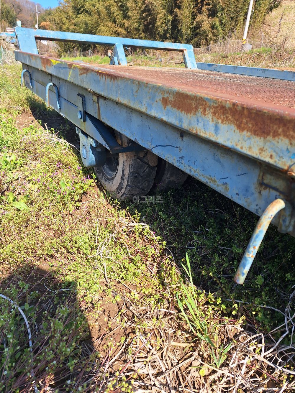 트레일러 트레일러 트레일러 뒤우측면