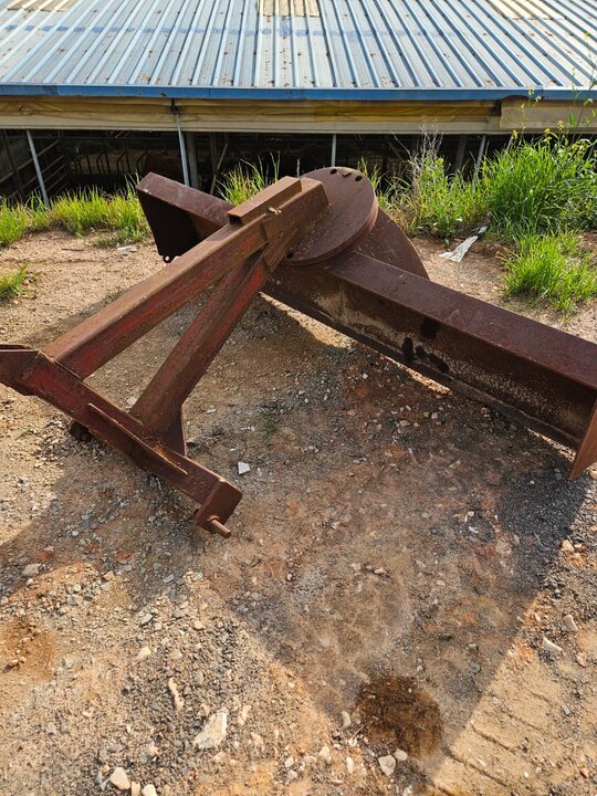  그레이더 후방 앞좌측면