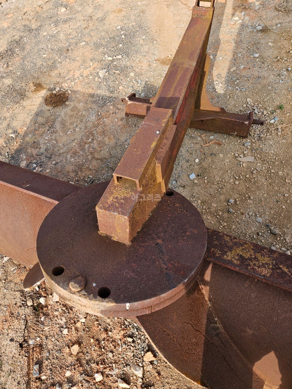  그레이더 후방 뒤우측면