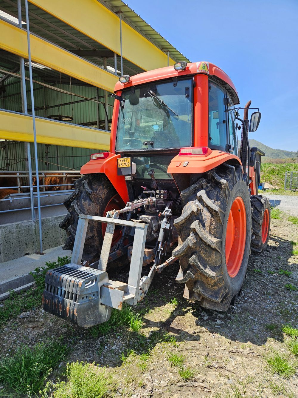 Daedong Tractor PX1000 (100hp) 뒤우측면