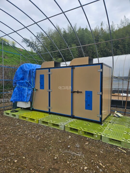 Shinheung 고추건조기 15  앞좌측면