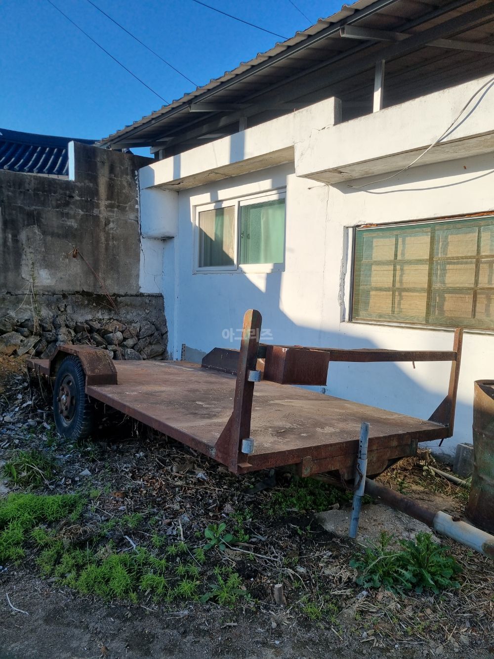  Trailer 콤바인  뒤우측면