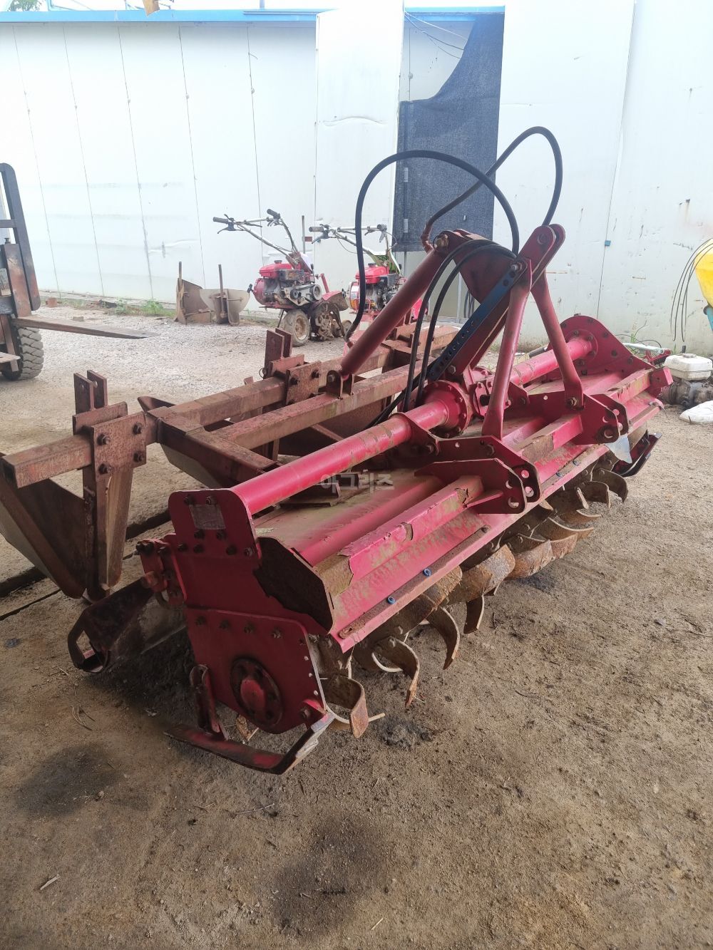  Rotavator WJ195B (경폭195cm) 뒤우측면