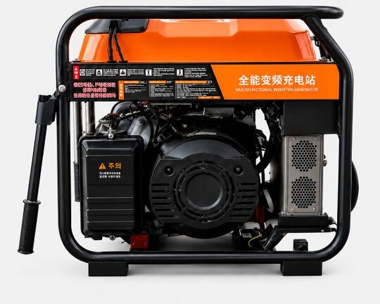  중고 발전기 D12000IEP D12000IEP  앞좌측면
