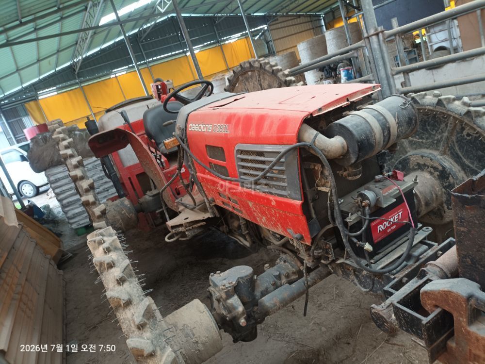 대동 트랙터 D380L (38마력) 뒤우측면