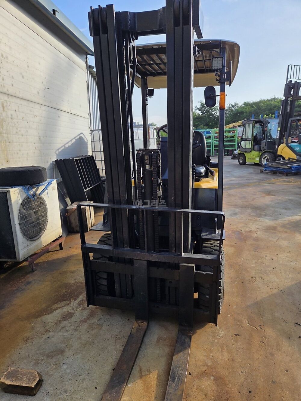 Doosan Forklift D15S 무넘버 (1.5톤) 뒤우측면