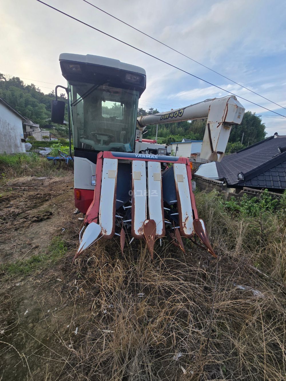 Yanmar Combine Harvester AW465 (4Rows) 뒤우측면