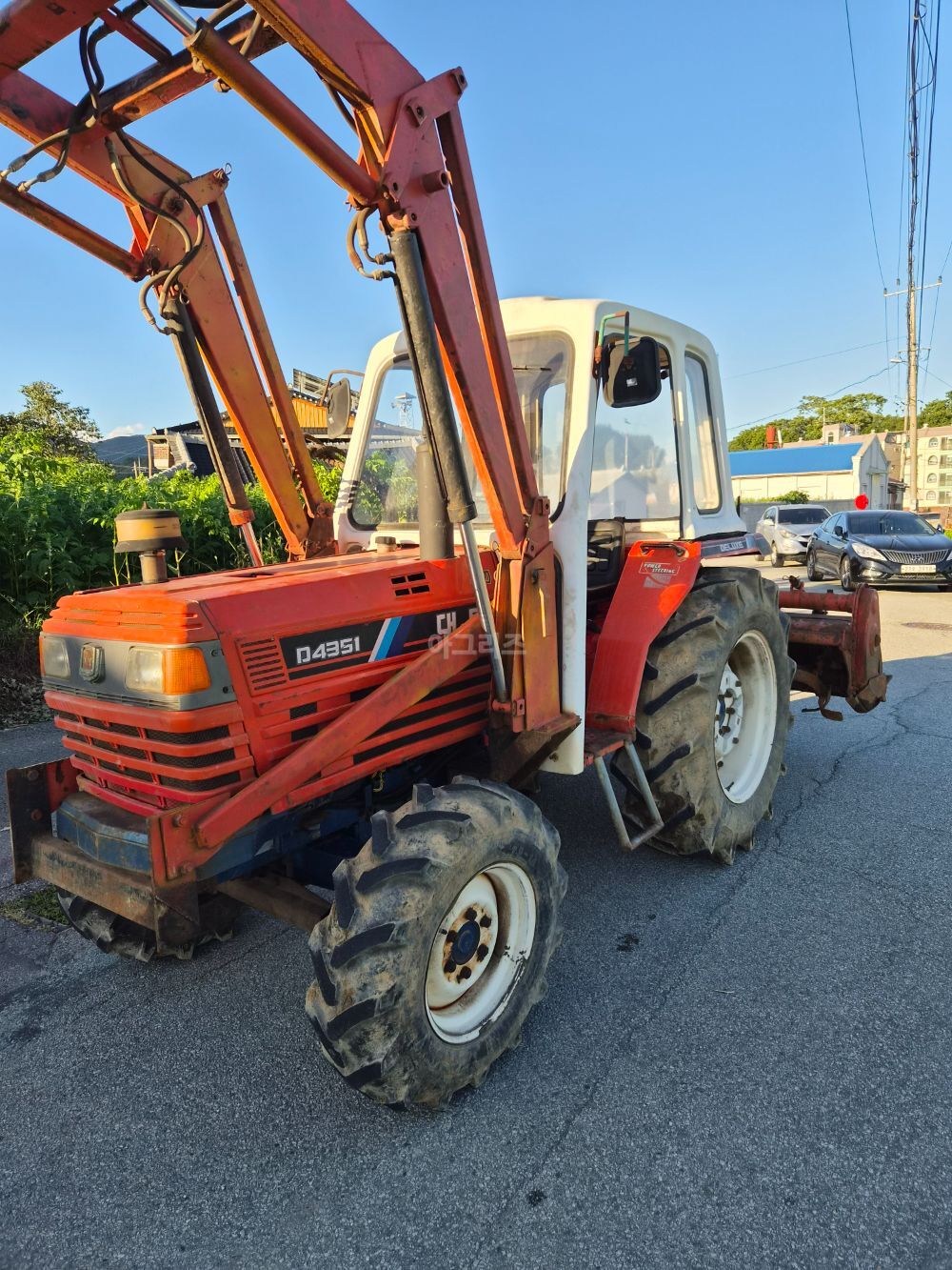 대동 트랙터 D4351 (43마력) 뒤우측면
