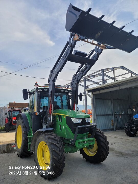 JohnDeere Tractor 6R130 (150hp) 앞좌측면