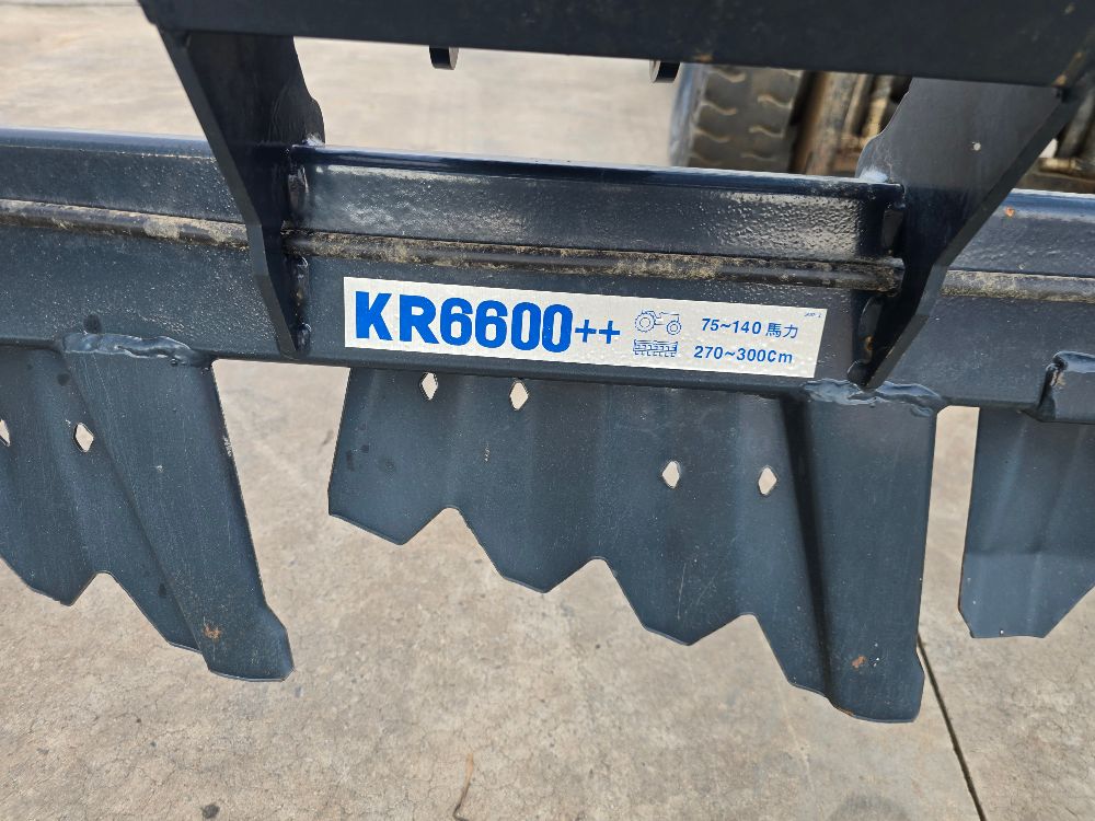 Daeho 대호Harrow 6600K KR6600  뒤우측면