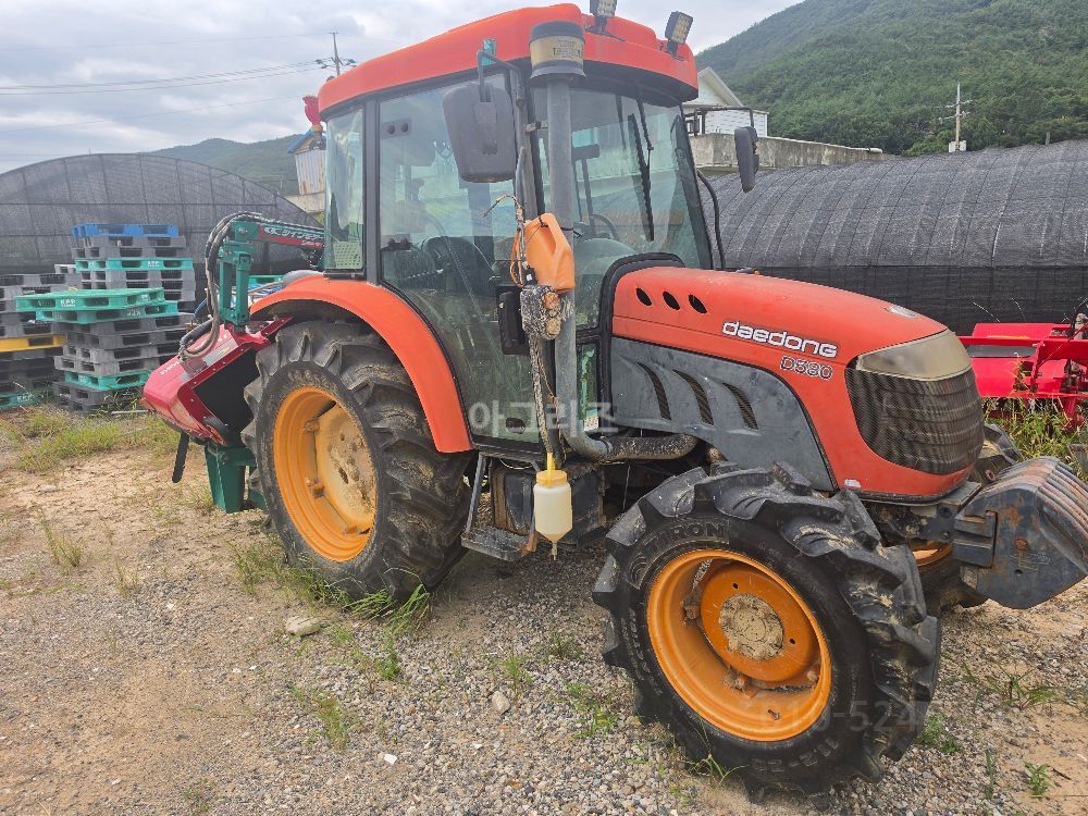 Daedong Tractor D580 (58hp) 뒤우측면