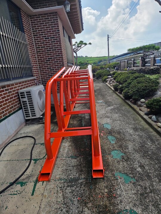 국내제작 코끼리발 톤백걸이 신형 앞좌측면