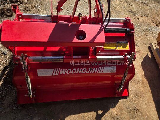 웅진 로타리 WJ120CM (경폭120cm) 앞좌측면