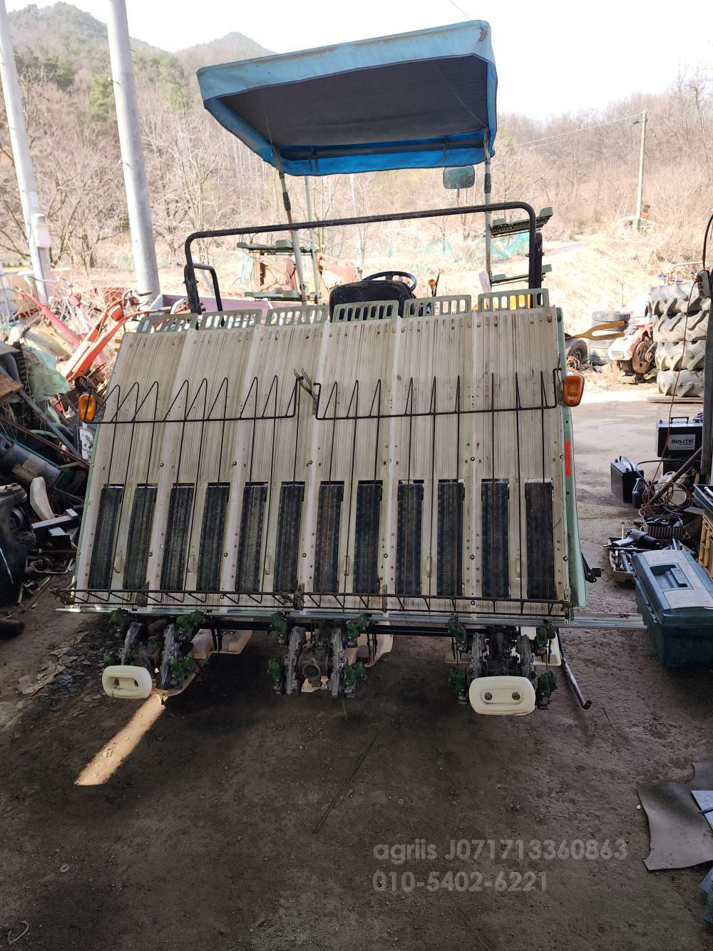 Daedong Rice transplanter DUO60 (6Rows) 뒤우측면