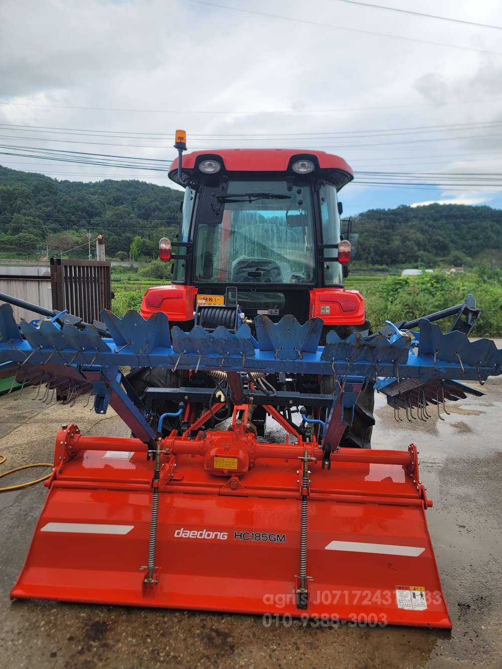 Daedong Tractor NX600 (58hp) 측면