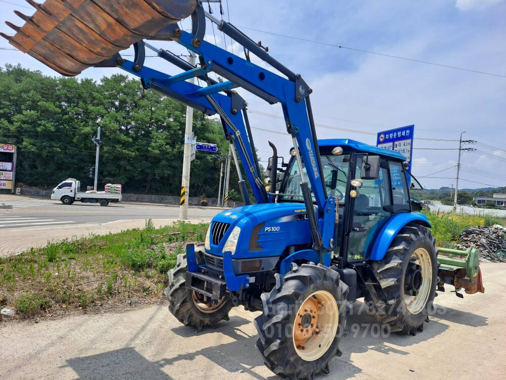 LS Tractor PS100 (95hp) 앞좌측면