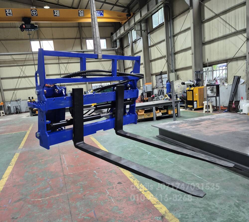  자동지게발 수동지게발 RH-110 / RH-100  뒤우측면