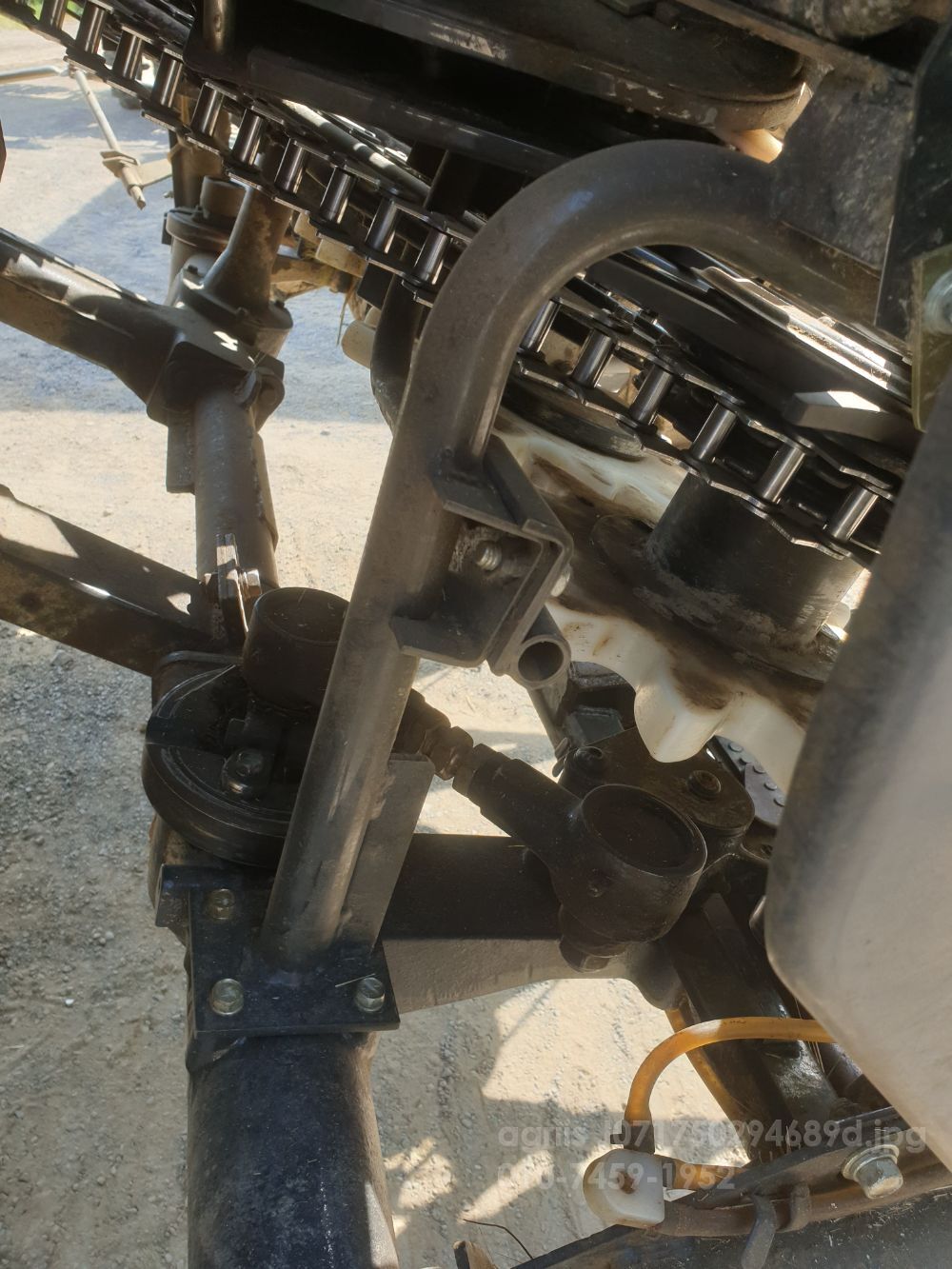 국제 콤바인 KC5130 (5조식) 뒤우측면