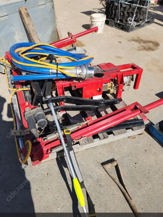 아세아 관리기 CFM-1200 (20마력) 앞좌측면