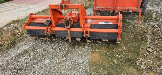 Greenmax Rotavator 195 로터리 (경폭195cm) 앞좌측면