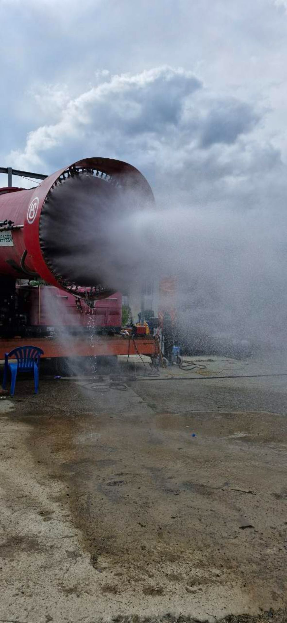  대형 방역살포기 방역 살포기 대형  앞좌측면