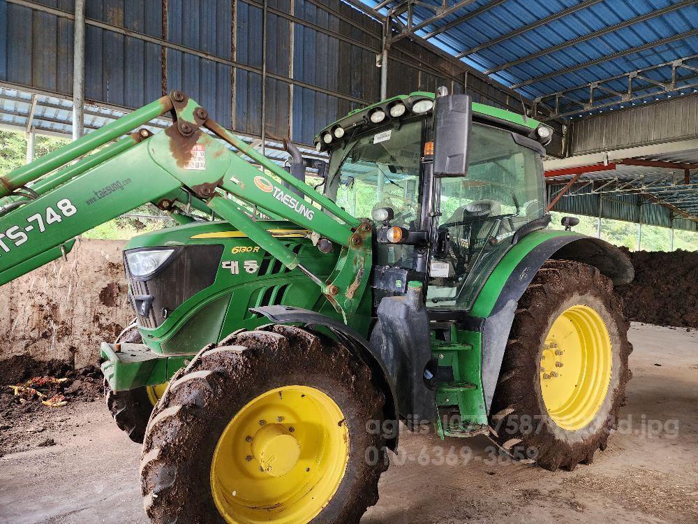 JohnDeere Tractor 6130R (130hp) 뒤우측면