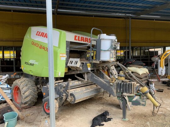 아세아 원형베일러 ROLLANT455RC 앞좌측면