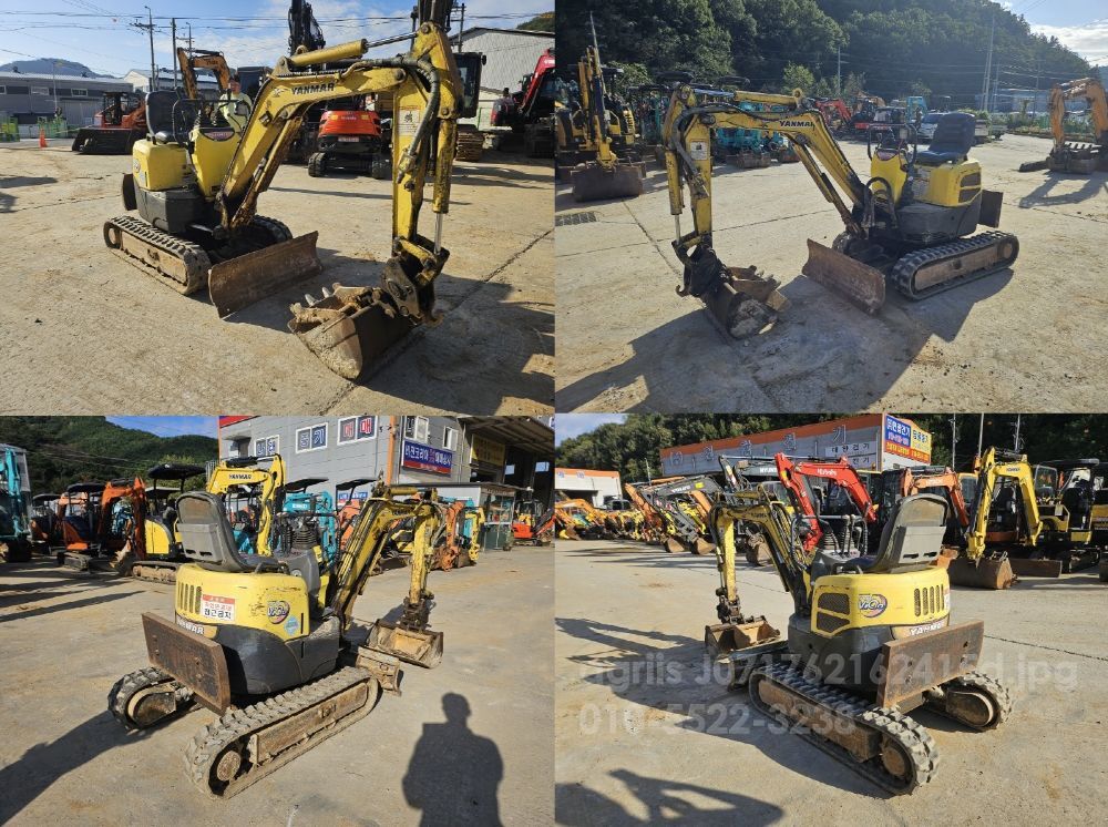 Yanmar Excavator VIO010 (1.0톤) 뒤우측면