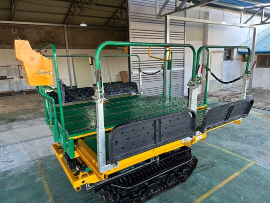  고소작업차 한서  앞좌측면