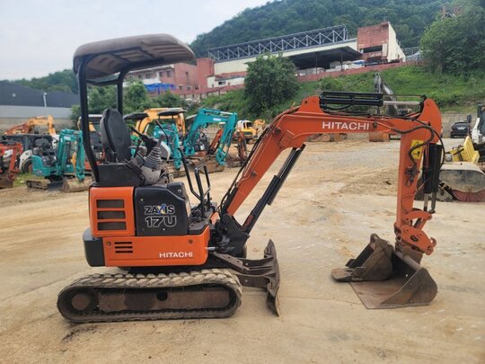  Excavator ZX17 (1.7톤) 앞좌측면