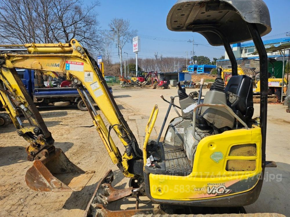 Yanmar Excavator VIO17 (1.8톤) 뒤우측면
