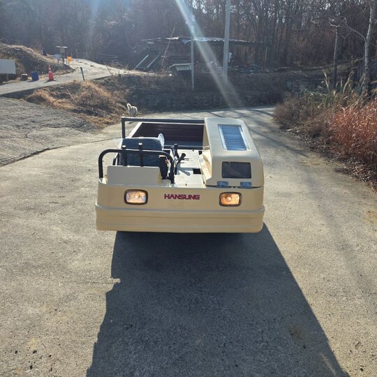  괘도운반차 운반차  앞좌측면