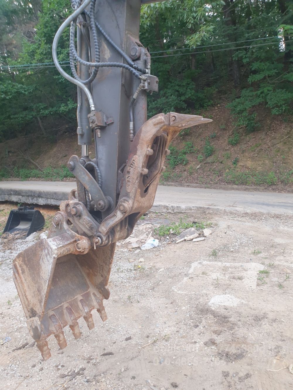 Volvo Excavator (5톤)  뒤우측면