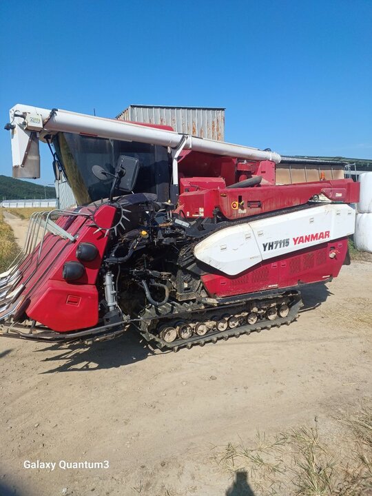 Yanmar Combine Harvester YH7115 (7Rows) 앞좌측면