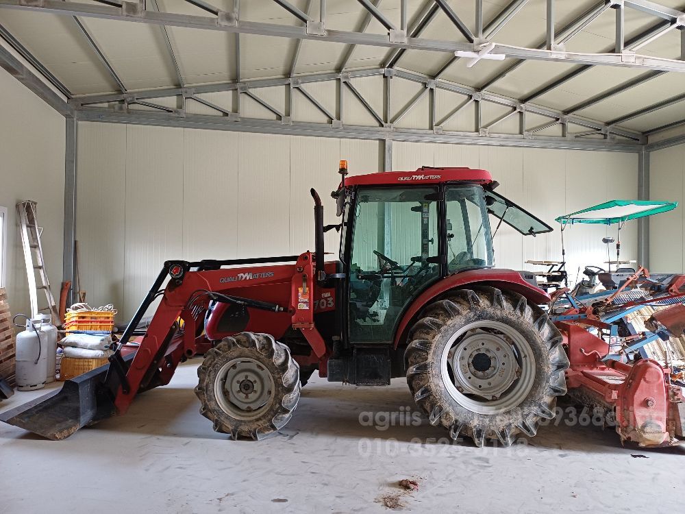 TYM Tractor TX703 (74hp) 뒤우측면