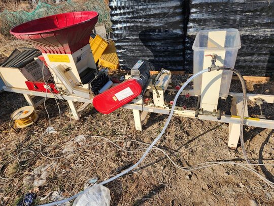  제광파종기  제광파종기   앞좌측면