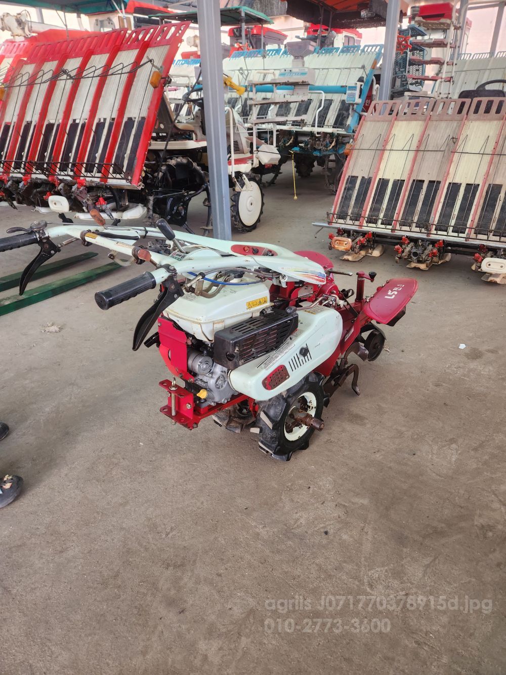 아세아 관리기 AMC-900SM (6.5마력) 뒤우측면