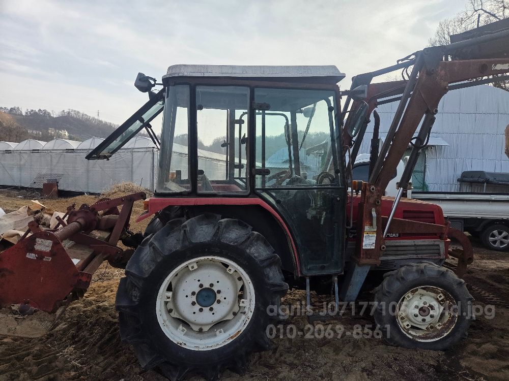 Kukje Tractor F395 (39hp) 뒤우측면