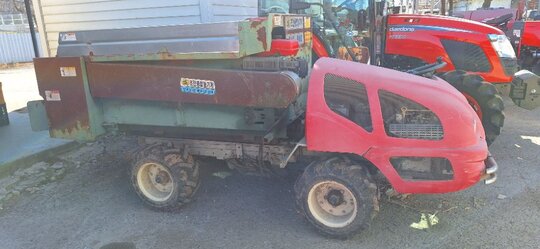 한아 운반차형 퇴비살포기 CJS-800 앞좌측면