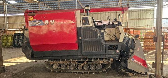 TYM Combine Harvester C805G (5Rows) 앞좌측면