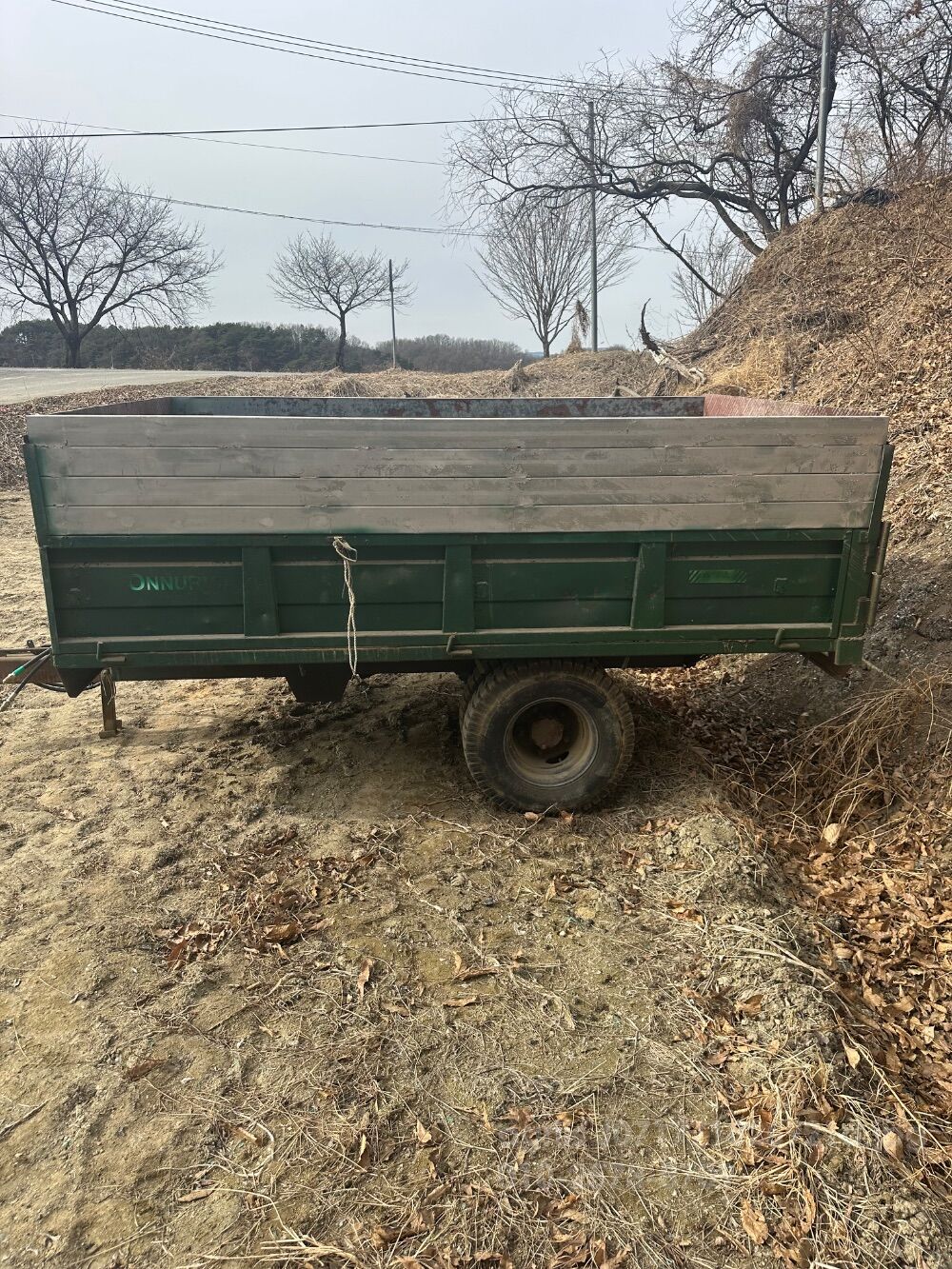 온누리 트레일러 5톤 뒤우측면