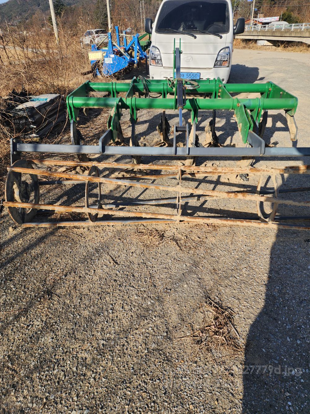 Shibaura Plow 고속  뒤우측면