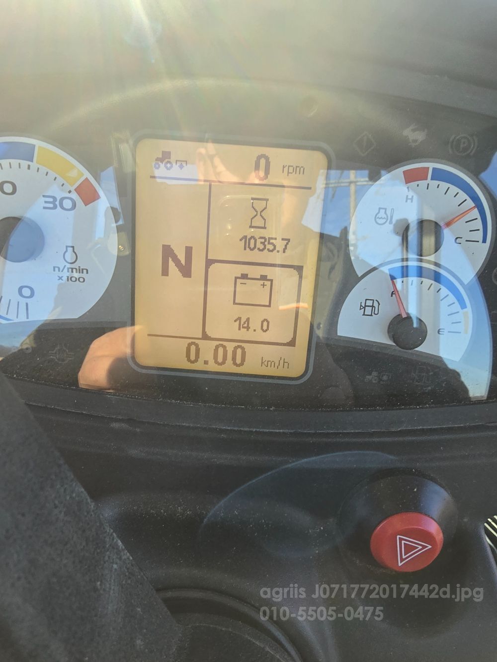 NewHolland Tractor T4.115 (114hp) 뒤우측면